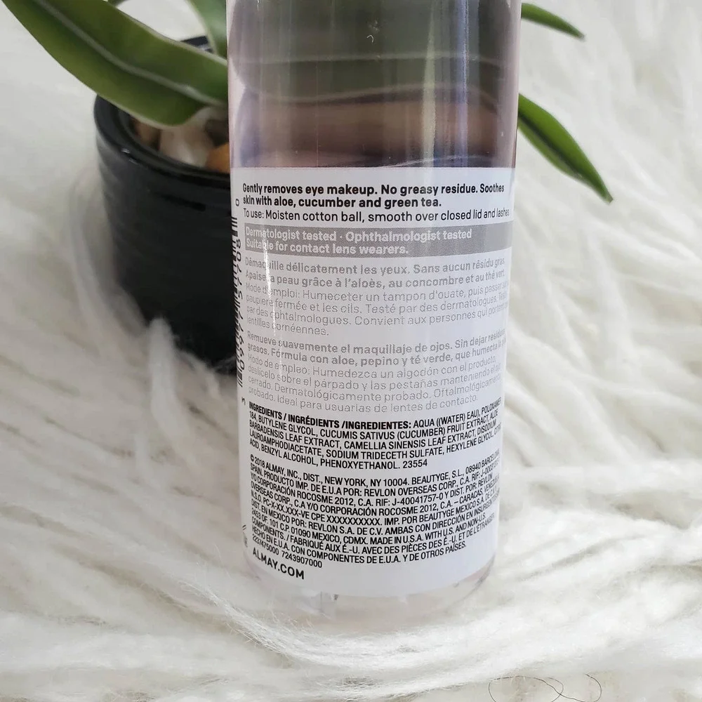 Almay Oil Free Liquid Eye Makeup Remover